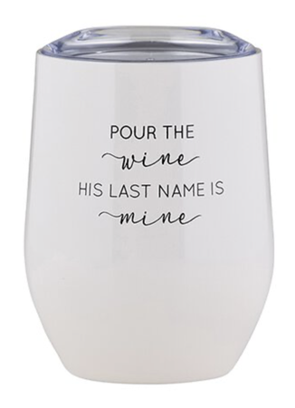 Last Name Tumbler